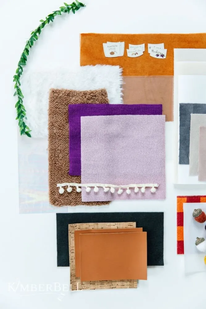 Falling For Autumn Quilt Fabric Kit in Collectible Box