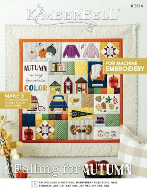 Falling For Autumn Quilt Fabric Kit in Collectible Box