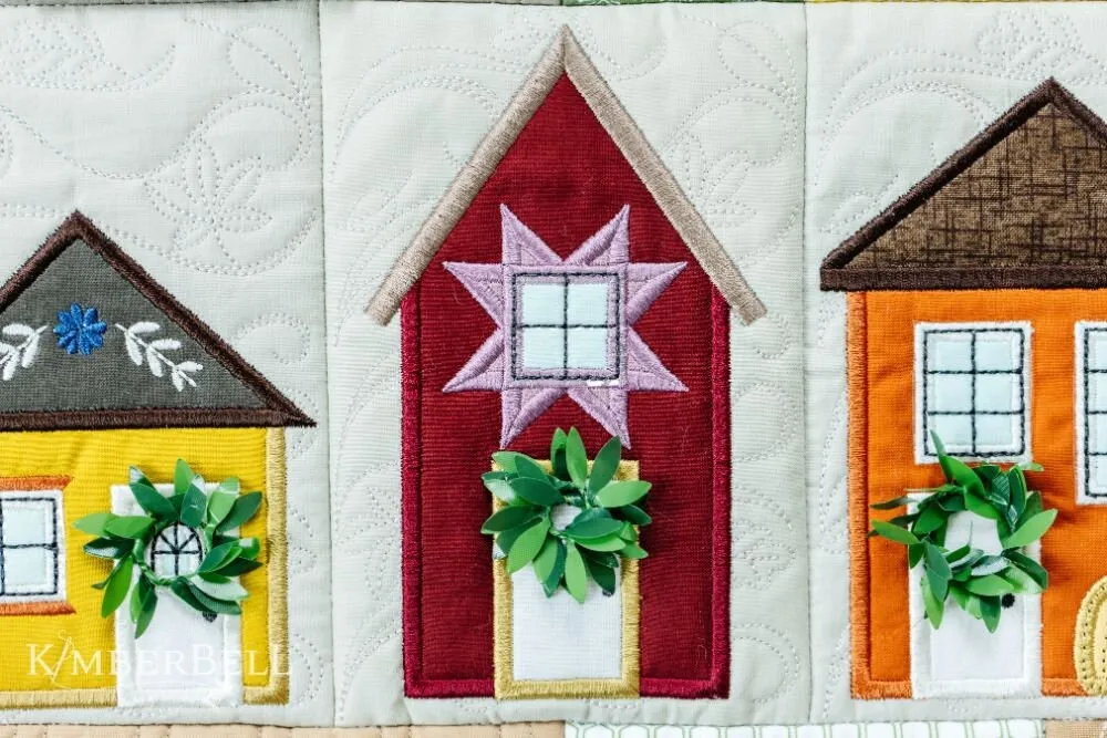 Falling For Autumn Quilt Fabric Kit in Collectible Box