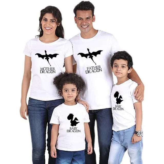 Family Matching Dragon T-shirts