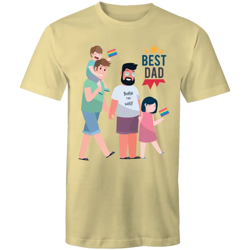 Father's Day Gay T-Shirt Best Dad Ever Unisex (G018)