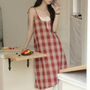Faux Two-Piece Relaxed-Fit Camisole Dress for a Stylish Vacation