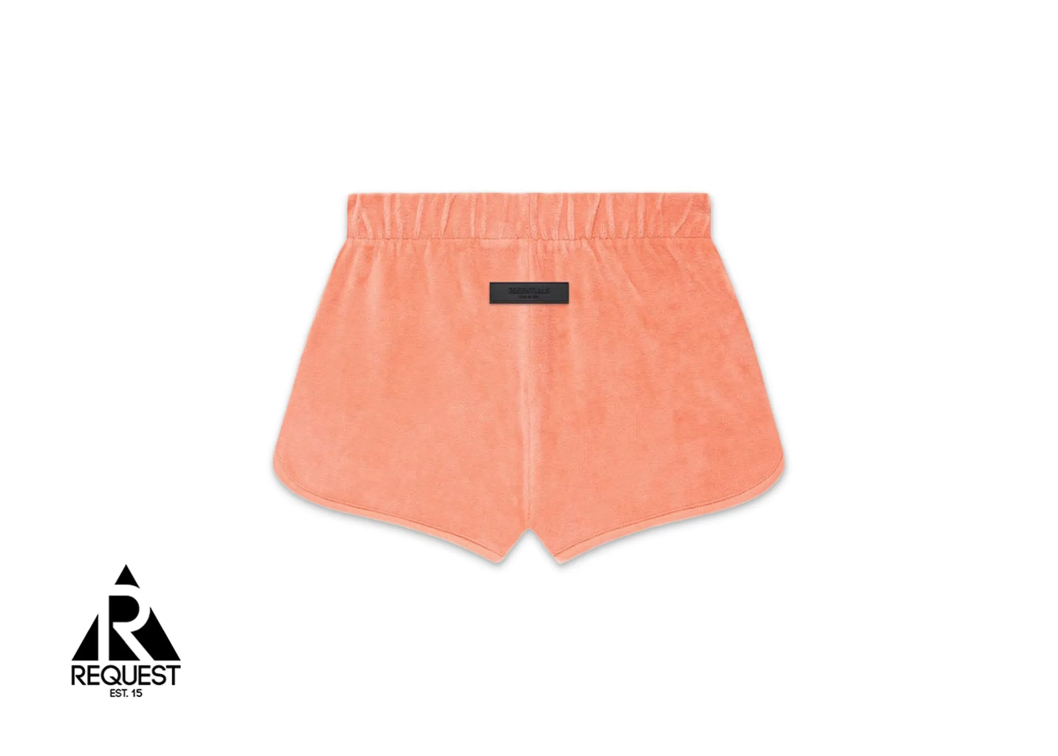 Fear of God Essentials Women’s Velour Shorts “Coral”