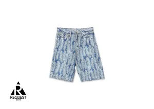 Feather 5 Pocket Denim Shorts "Blue"