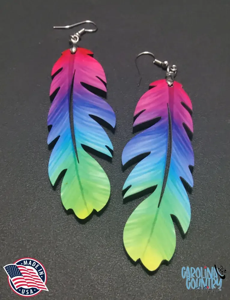 Feathers of Many Colors - Multi