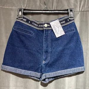 Fendi Jeans MIni Denim Booty Shorts
