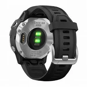 Fenix 6S Solar, Silver w/Black Band