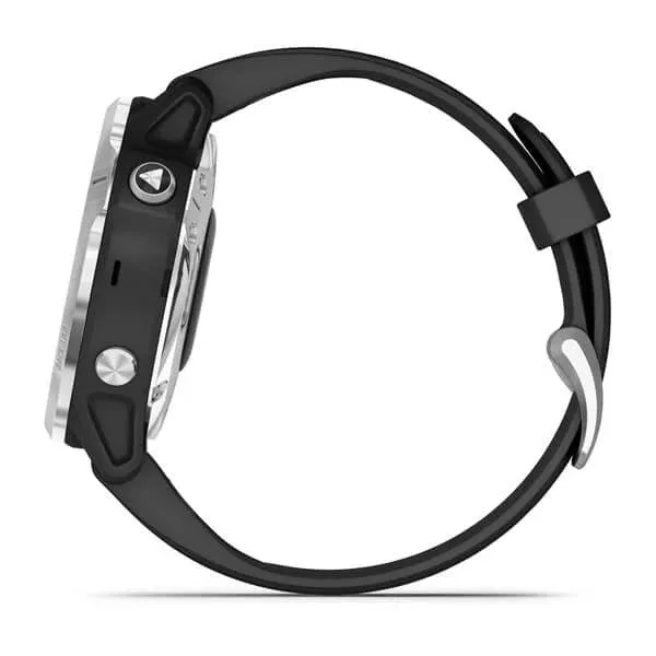 Fenix 6S Solar, Silver w/Black Band