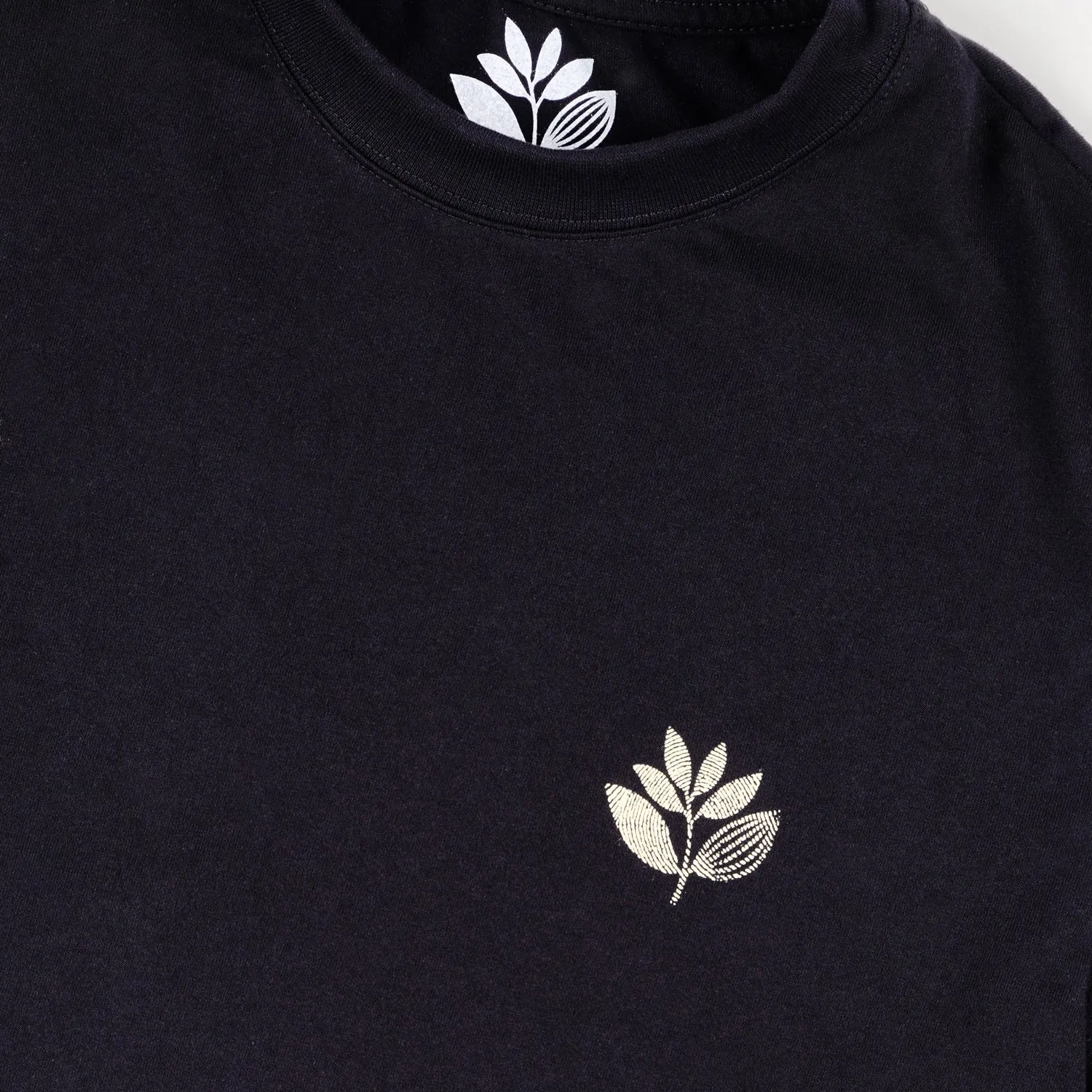 FINGERPRINT PLANT TEE BLACK