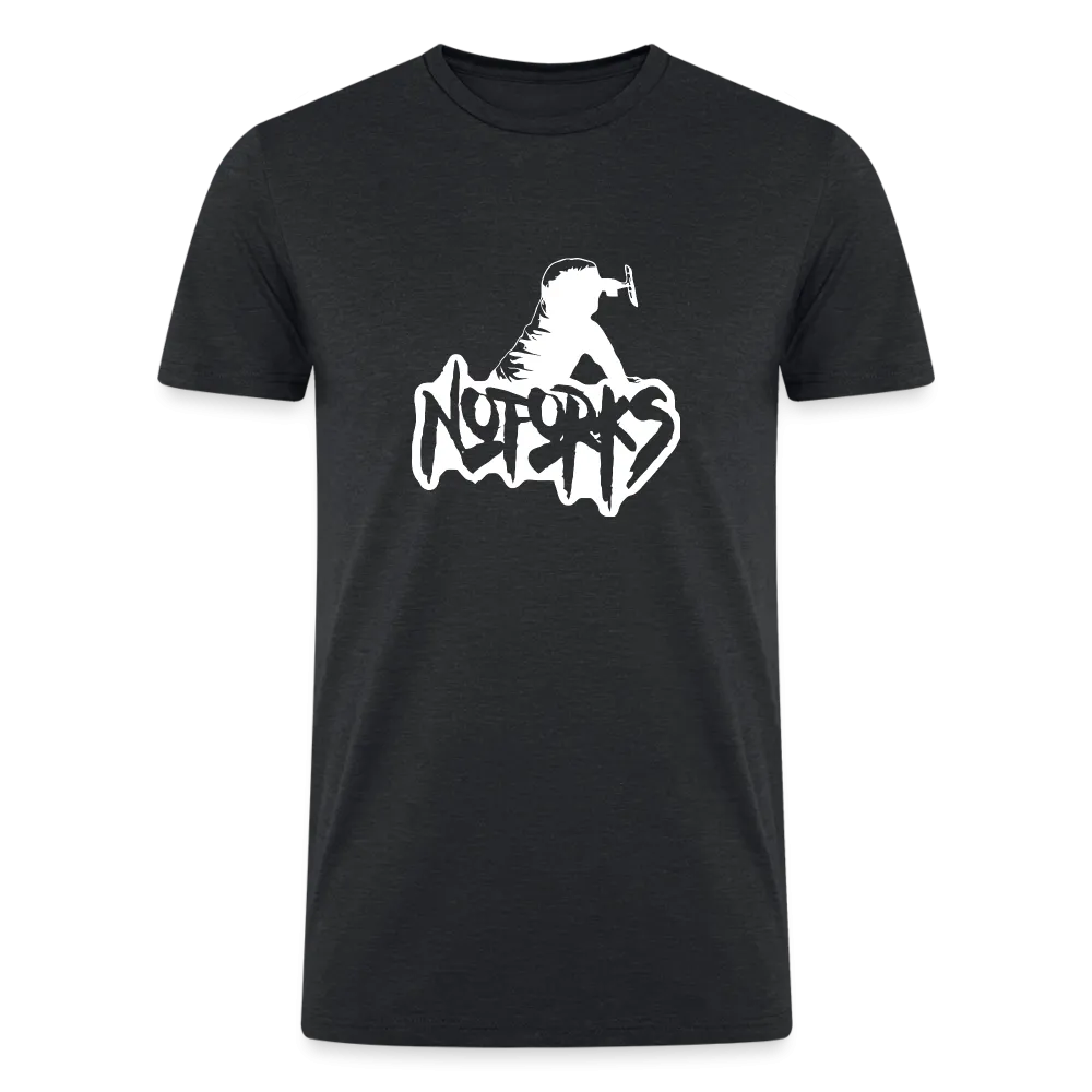 Forkin' Comfy – No Forks Super Soft Tri-Blend Tee