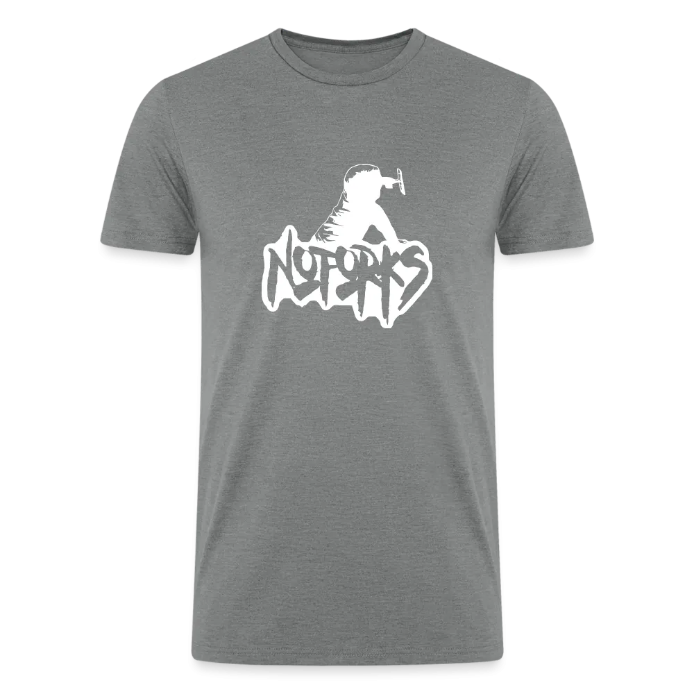 Forkin' Comfy – No Forks Super Soft Tri-Blend Tee