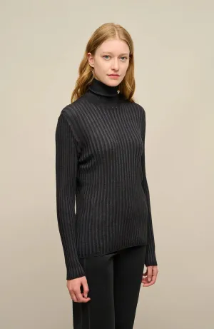 FRAUENSCHUH MarleenDyed Turtleneck, Black