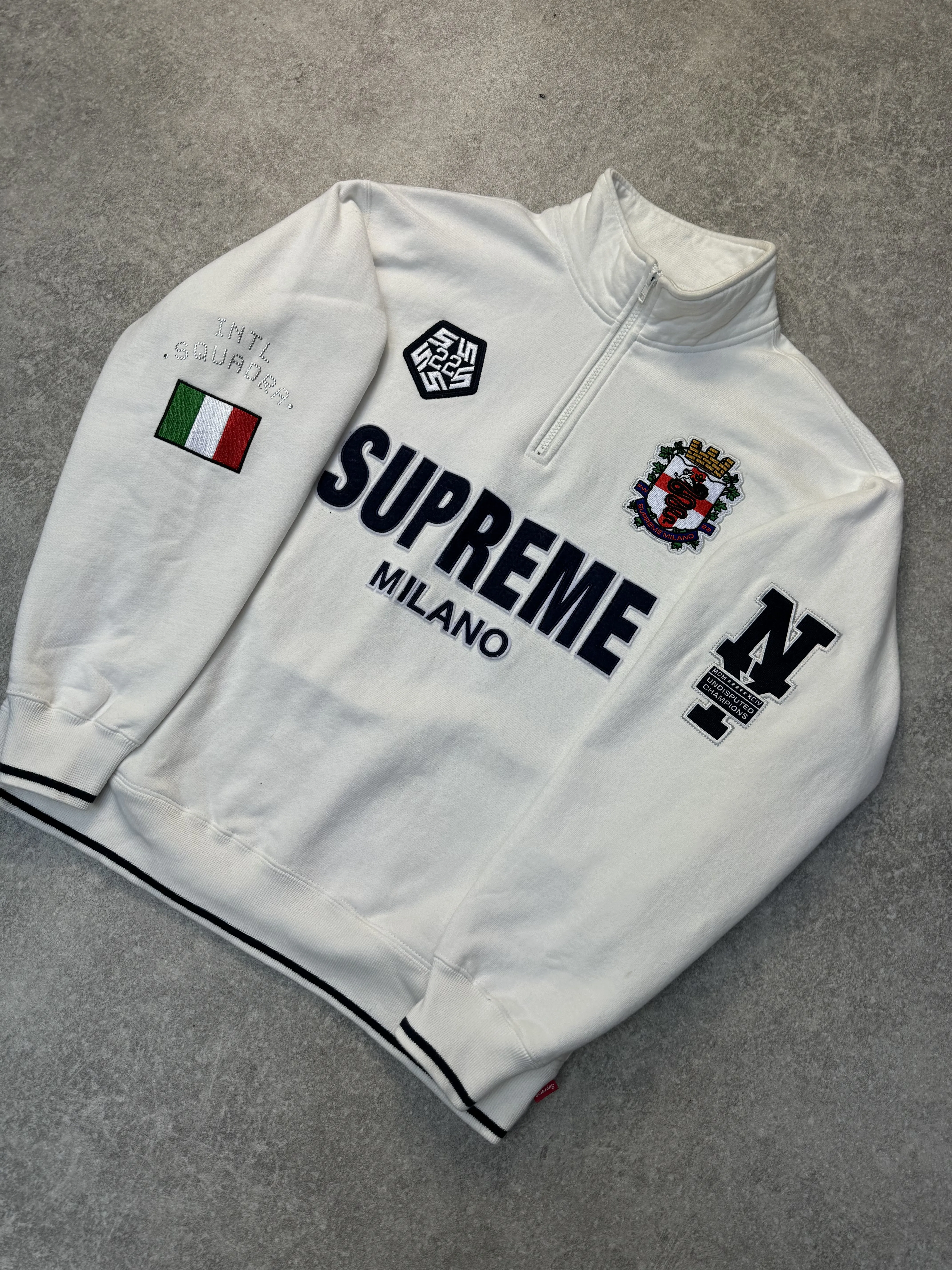 F/W 2022 Supreme 'Milano' Half Zip Pullover Sweater