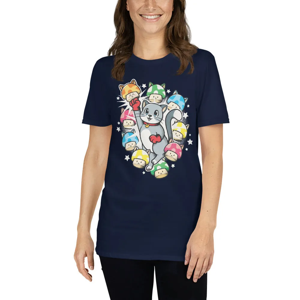 Gamer Cat 9-Up Classic T-Shirt
