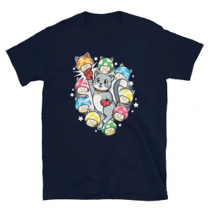 Gamer Cat 9-Up Classic T-Shirt