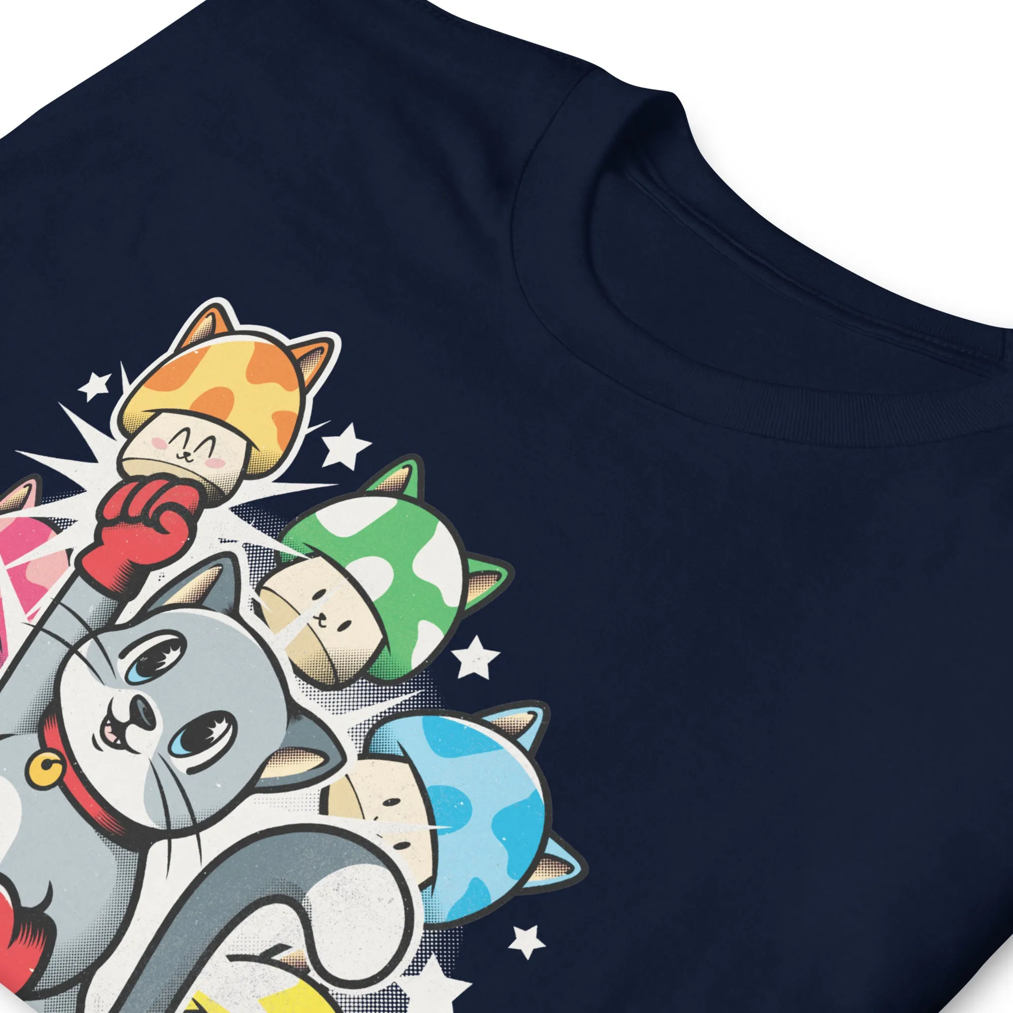 Gamer Cat 9-Up Classic T-Shirt