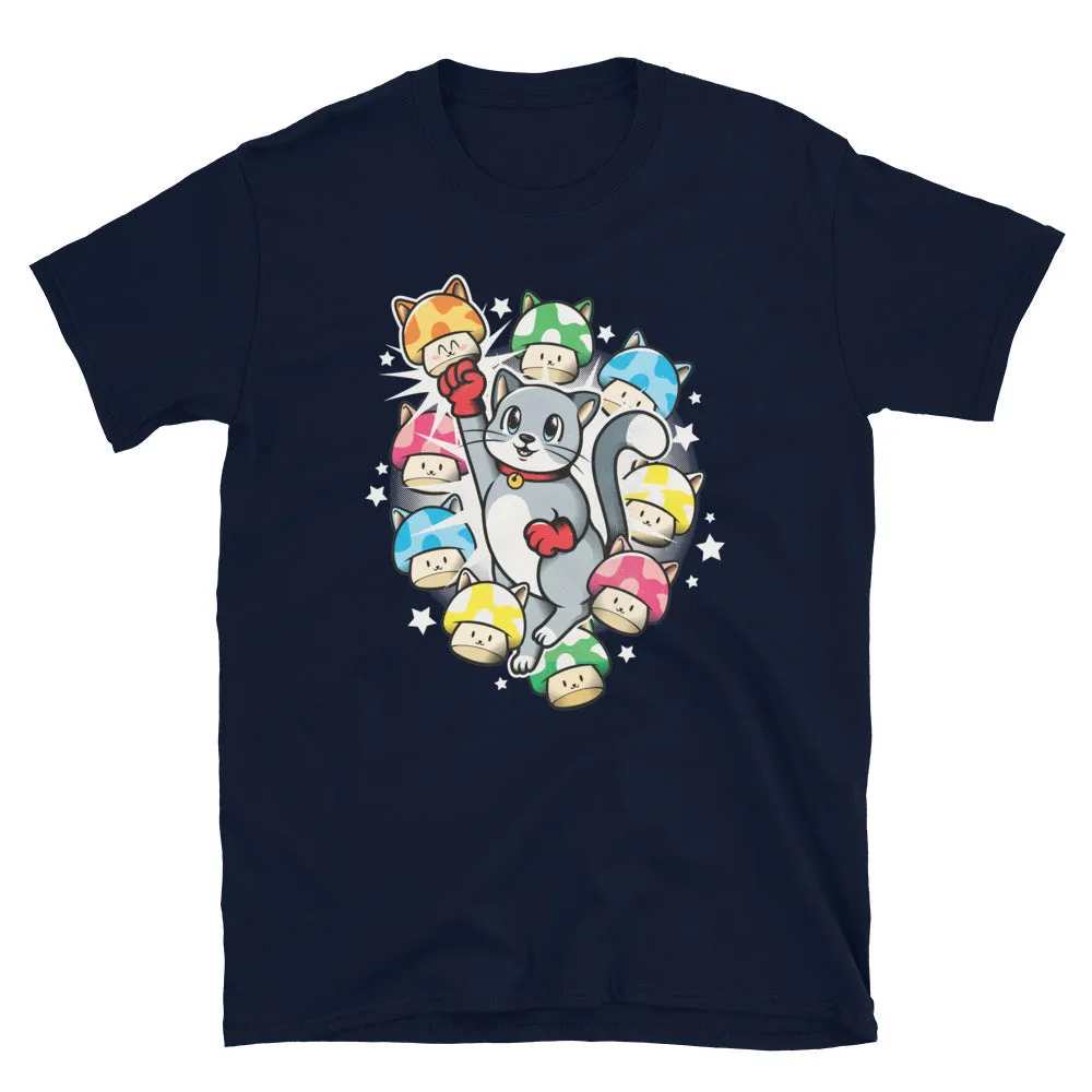 Gamer Cat 9-Up Classic T-Shirt