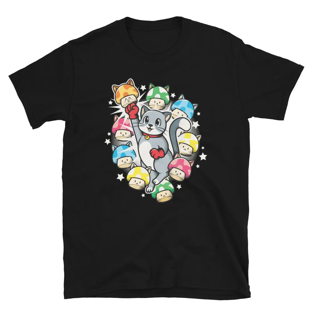 Gamer Cat 9-Up Classic T-Shirt