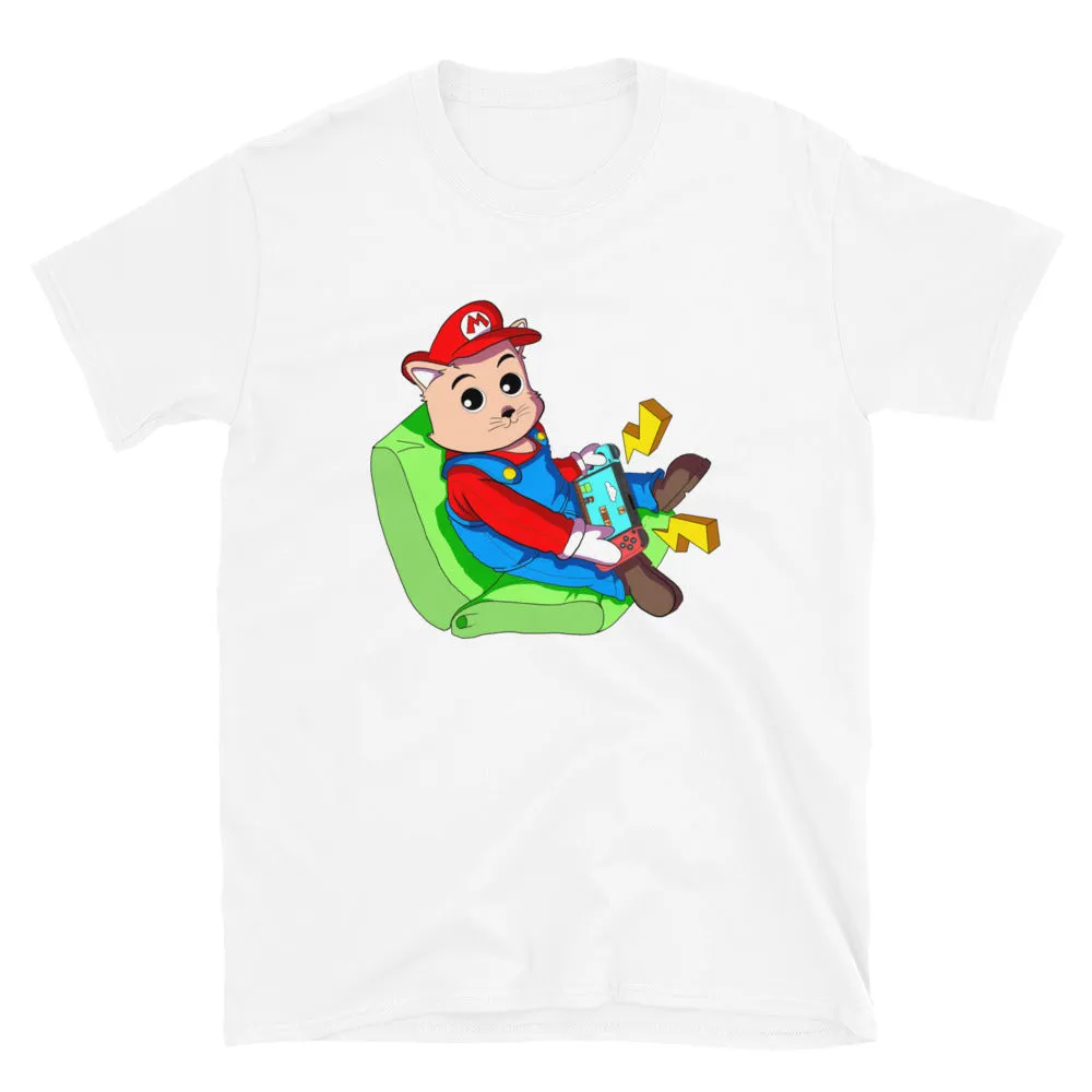 Gamer Cat & Dog - Cat Version Classic T-Shirt