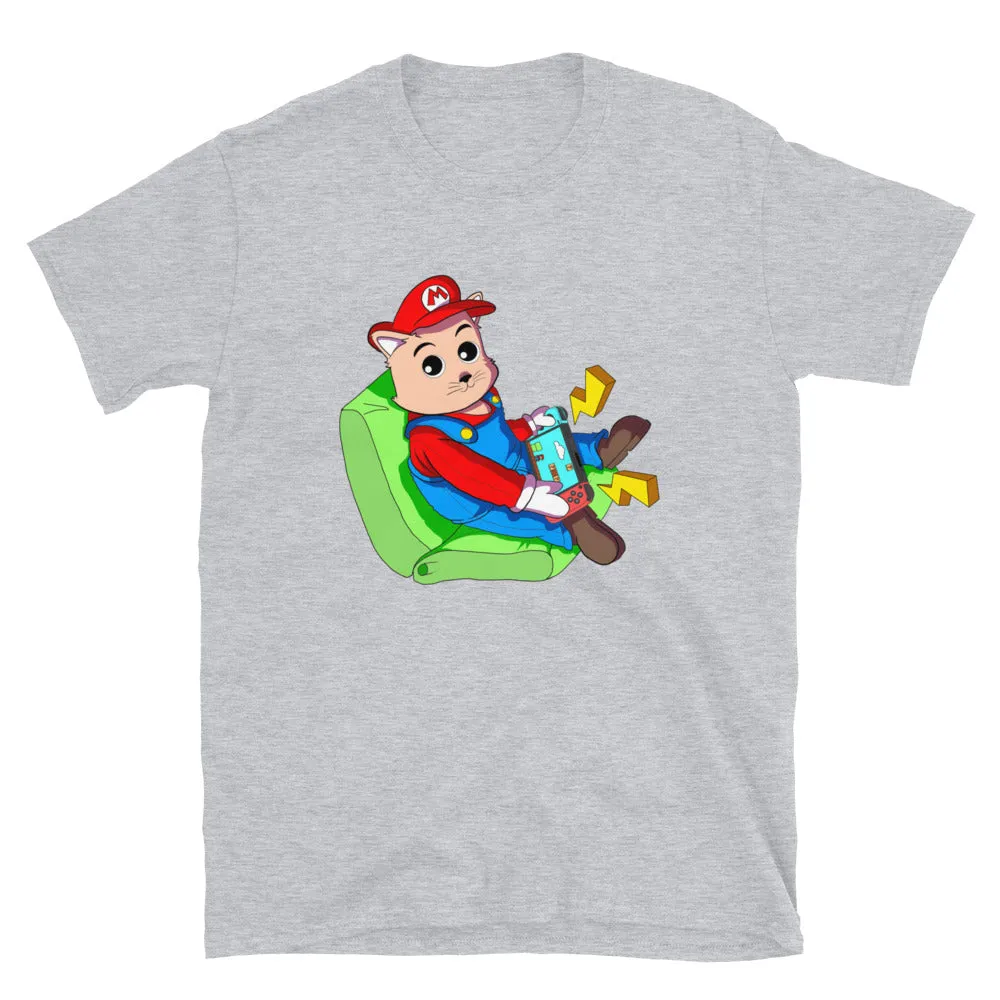 Gamer Cat & Dog - Cat Version Classic T-Shirt