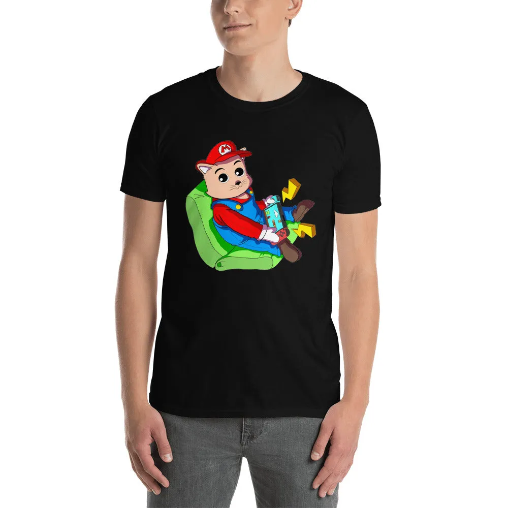 Gamer Cat & Dog - Cat Version Classic T-Shirt