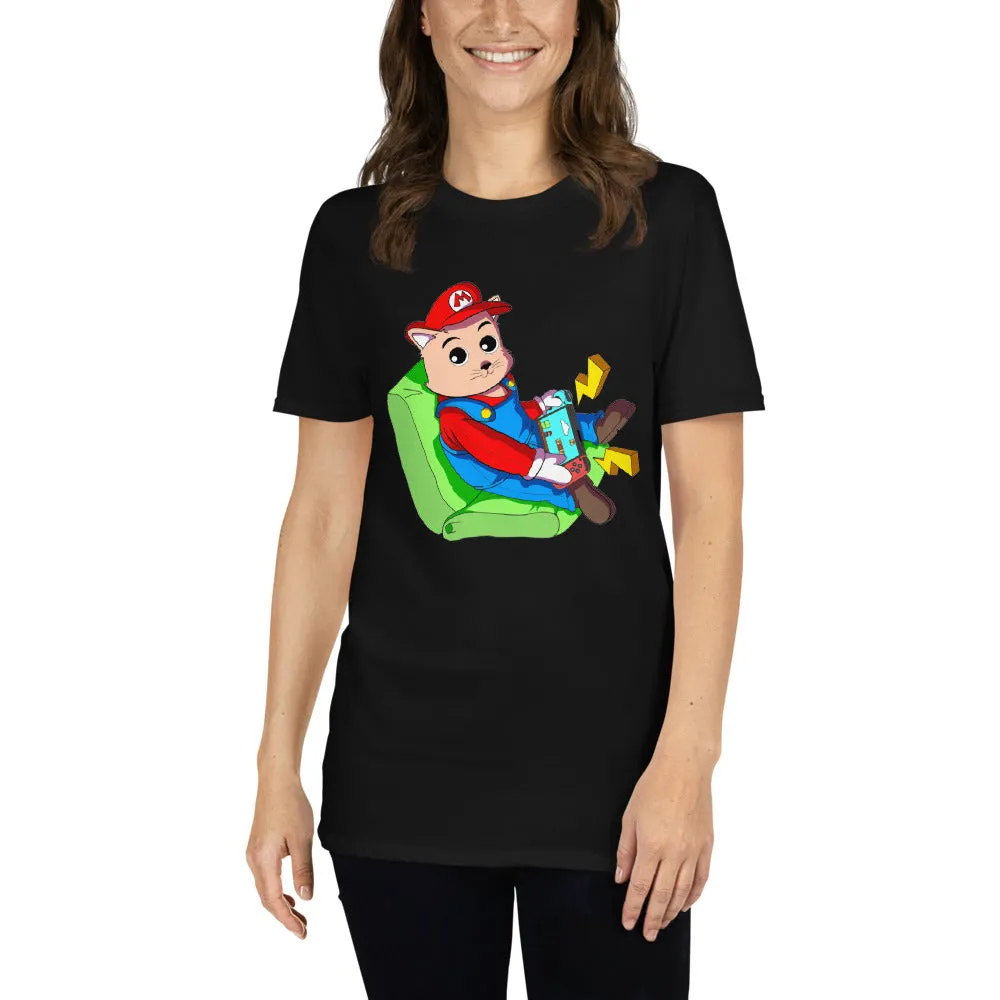 Gamer Cat & Dog - Cat Version Classic T-Shirt