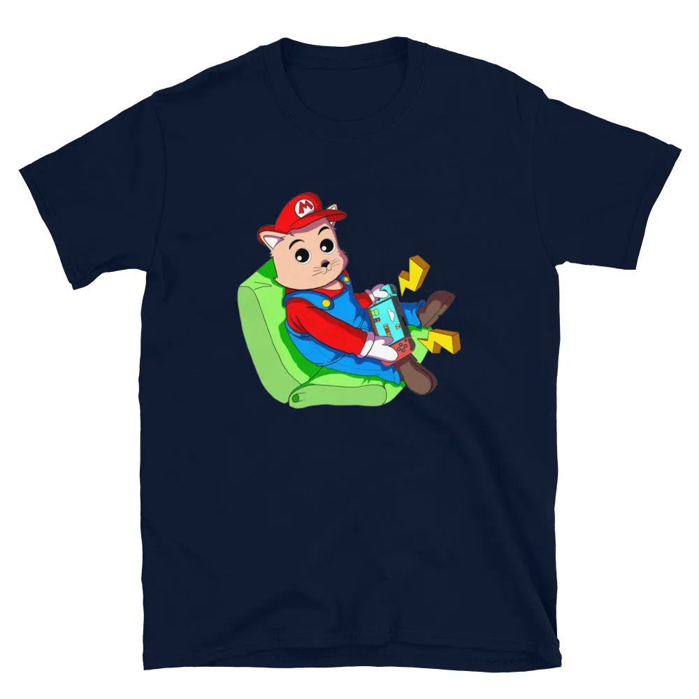 Gamer Cat & Dog - Cat Version Classic T-Shirt