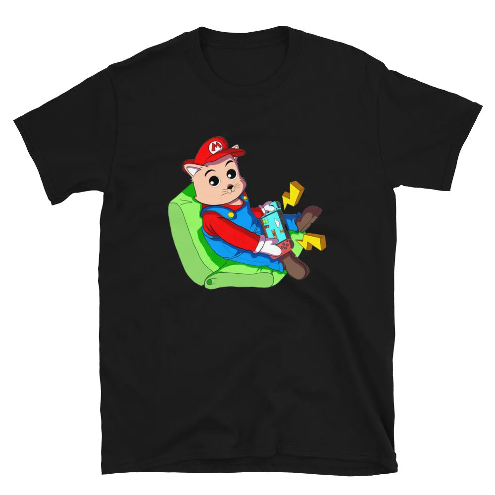 Gamer Cat & Dog - Cat Version Classic T-Shirt