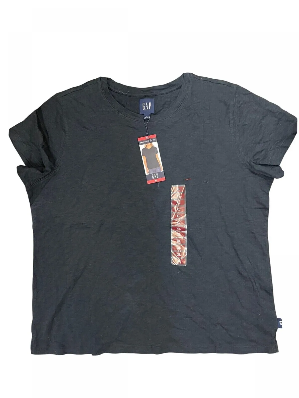 Gap Women's Relaxed Fit Short Sleeve Cotton Slub Basic Tee QLT5511S