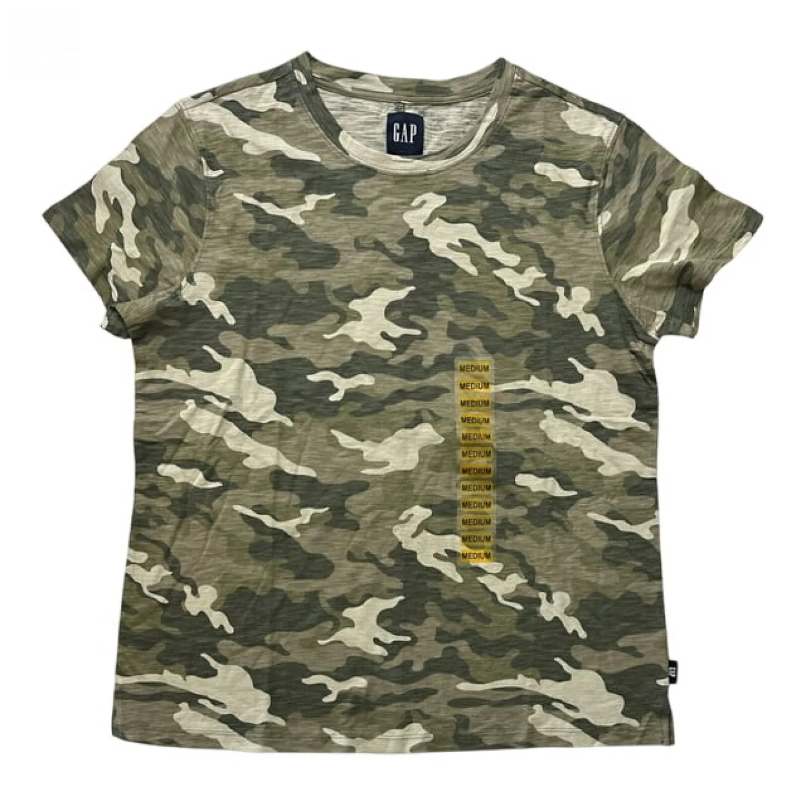 Gap Women's Relaxed Fit Short Sleeve Cotton Slub Basic Tee QLT5511S