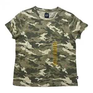 Gap Women's Relaxed Fit Short Sleeve Cotton Slub Basic Tee QLT5511S