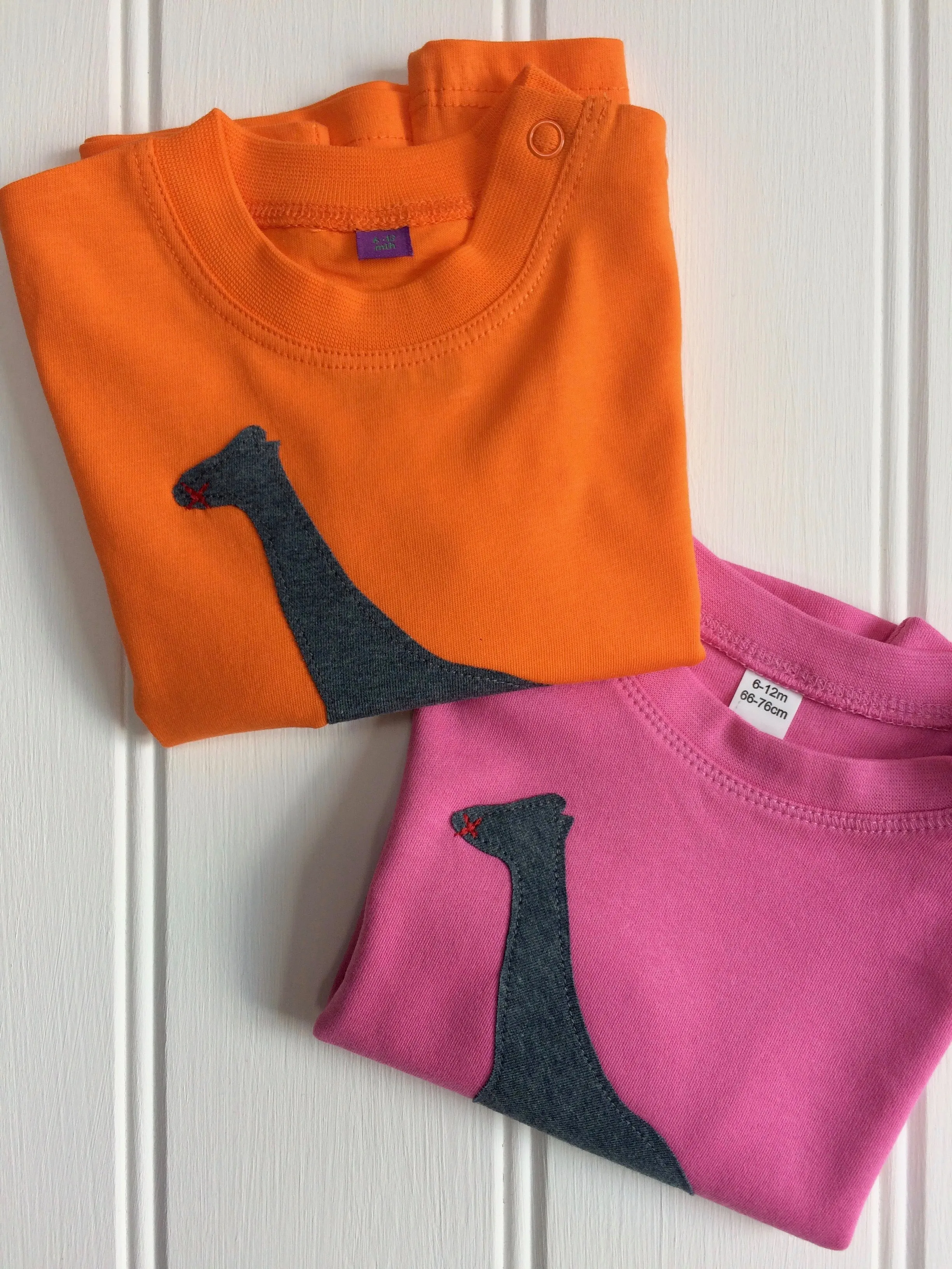 Giraffe T-shirt - Pink
