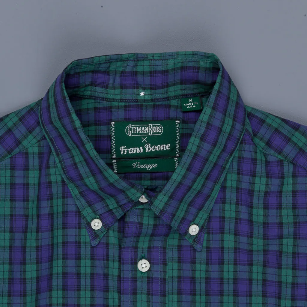 Gitman Vintage x Frans Boone Japanese woven check - Clint