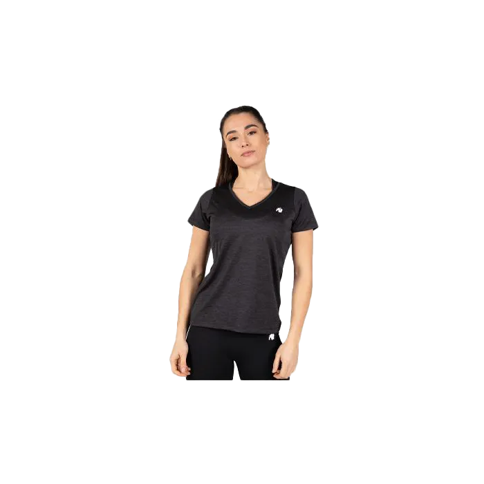 Gorilla Wear Elmira V-Neck T-Shirt Black