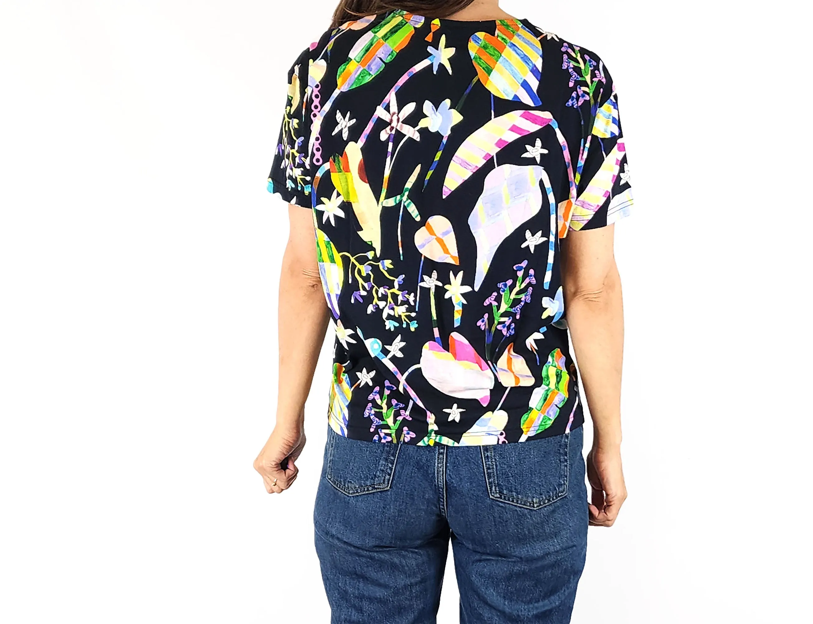 Gorman unique colourful tee shirt size 8