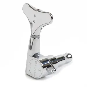 GraphTech RATIO Bass Guitar 3 2 5-String Machine Heads ~ Chrome
