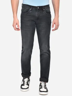 Grey Washed Slim Fit Jeans | JadeBlue