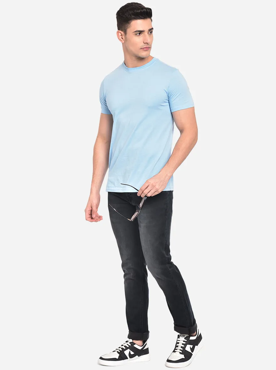 Grey Washed Slim Fit Jeans | JadeBlue
