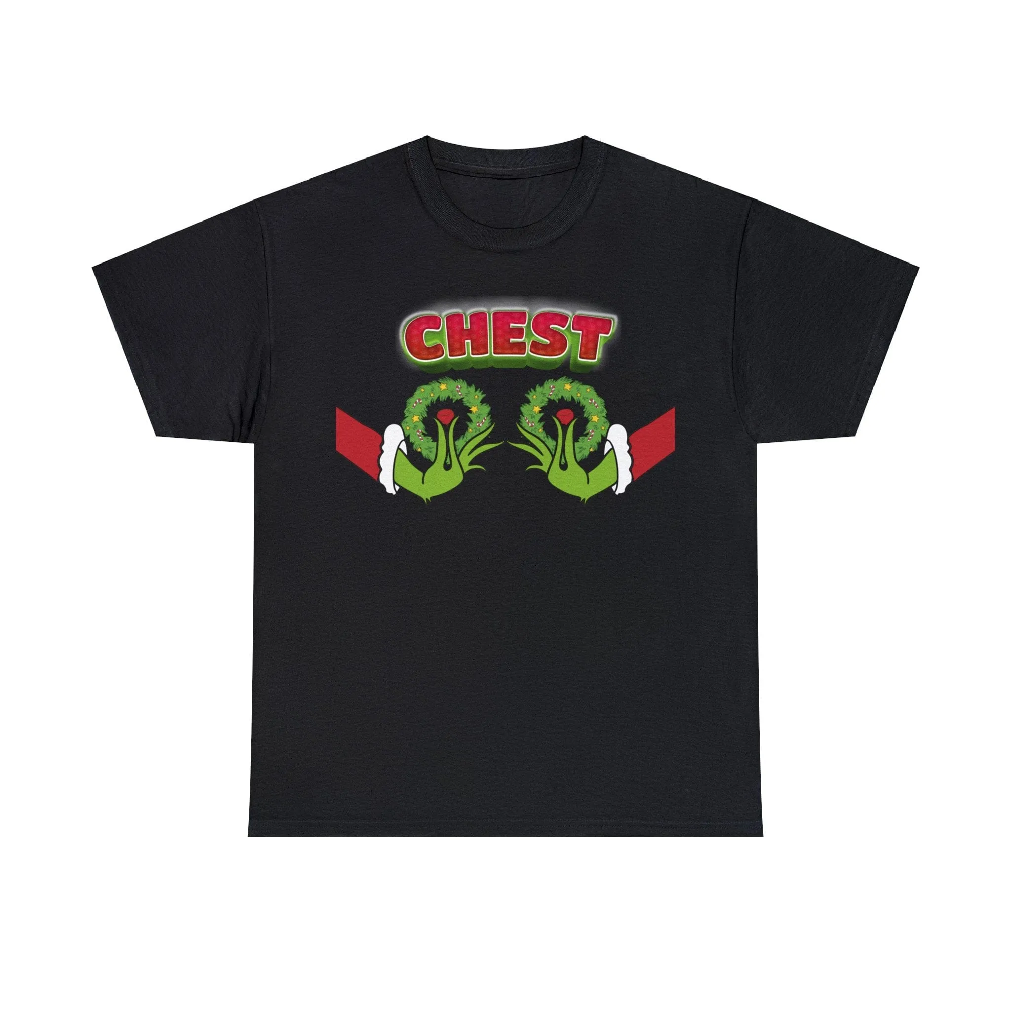Grinch Chest Tee