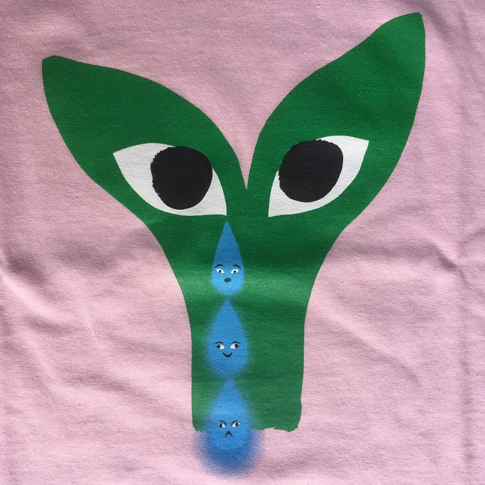 Groeing Pain, Vapor Tears (Aapi) T-Shirt Pink