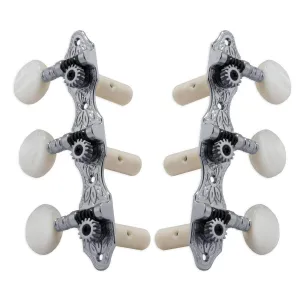 Grover Deluxe Classic Machineheads ~ 3 3 ~ Chrome