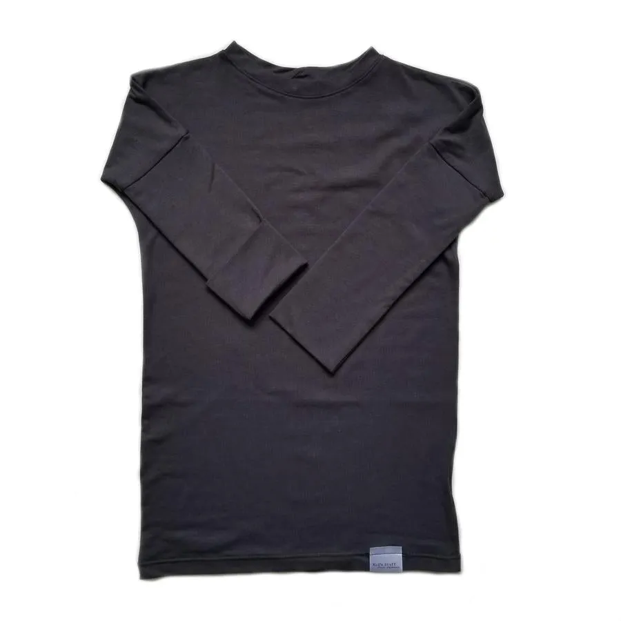 Grow with me shirt - dark grey - made in Canada
