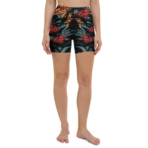Grunge Spirit Featherstorm Yoga Shorts