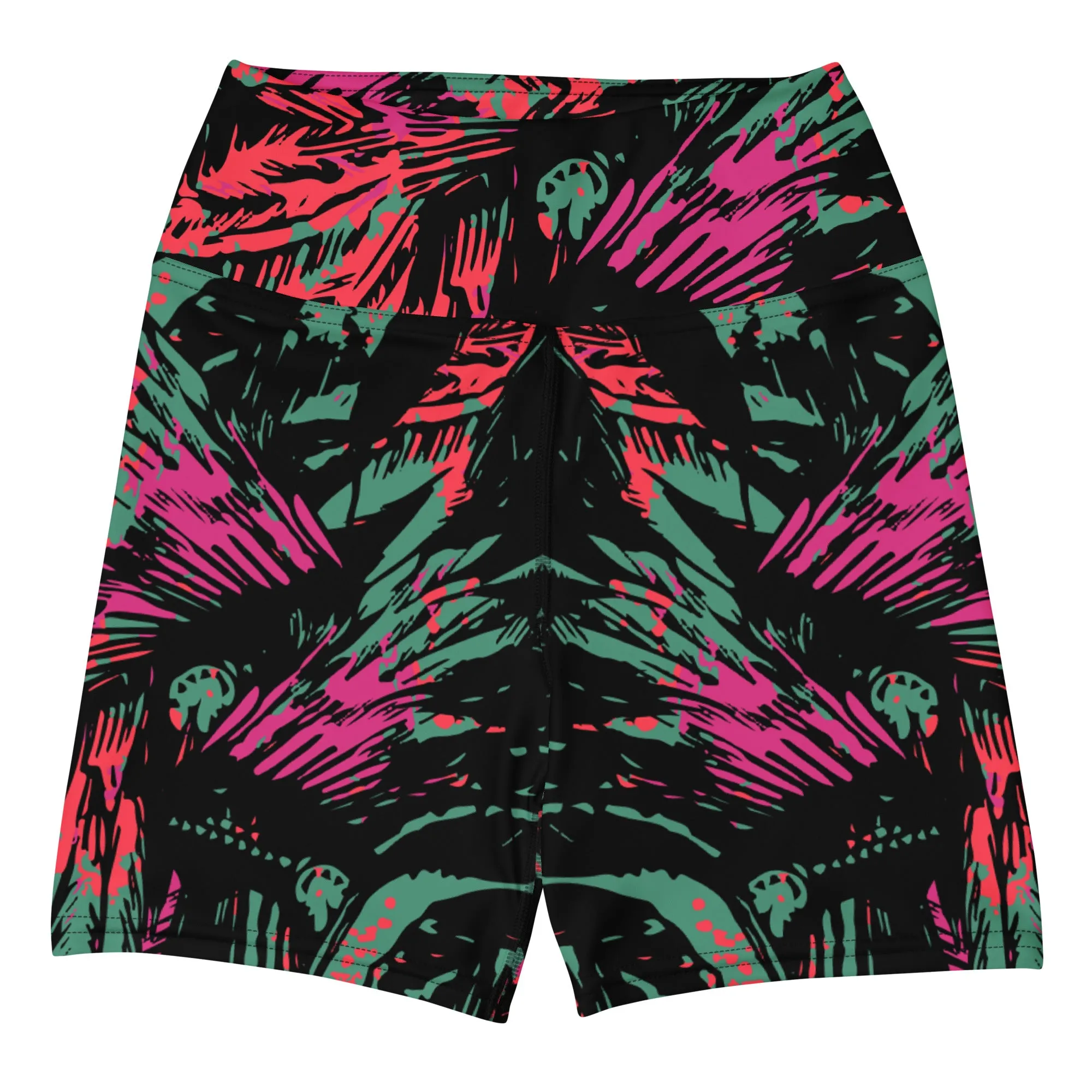 Grunge Spirit Featherstorm Yoga Shorts