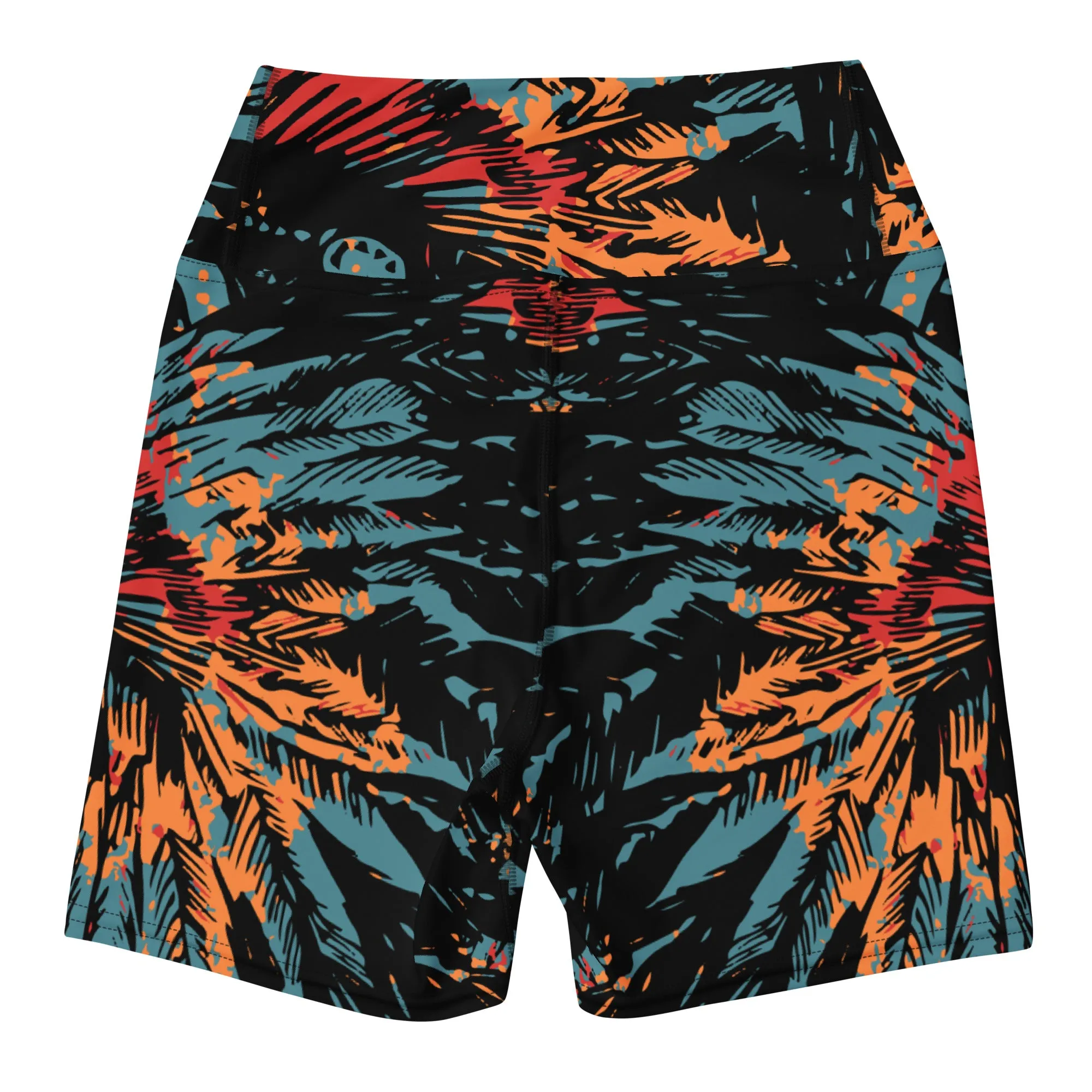 Grunge Spirit Featherstorm Yoga Shorts