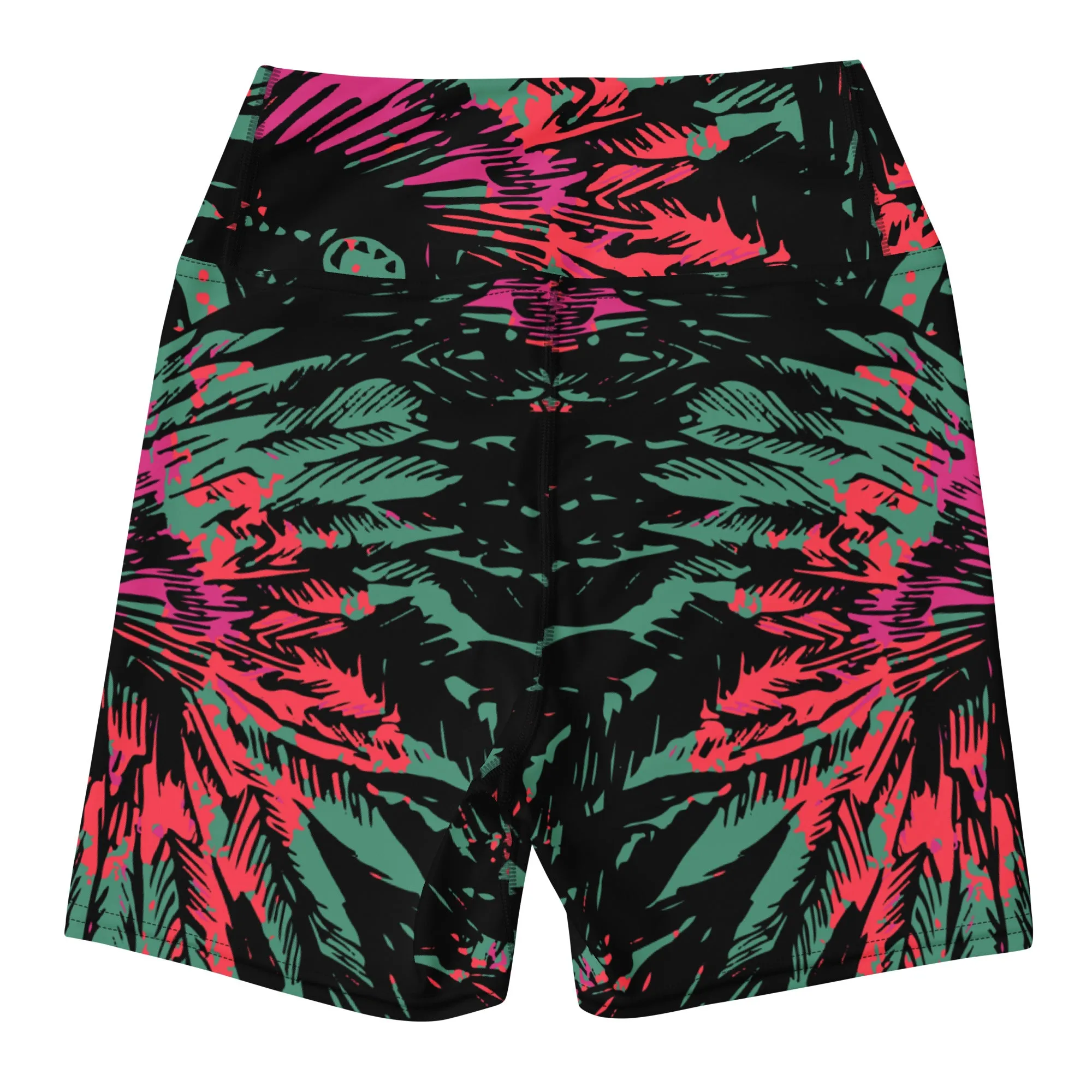 Grunge Spirit Featherstorm Yoga Shorts