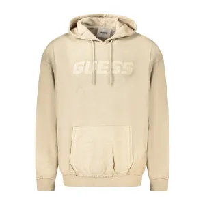 Guess Jeans Beige Cotton Men Sweater