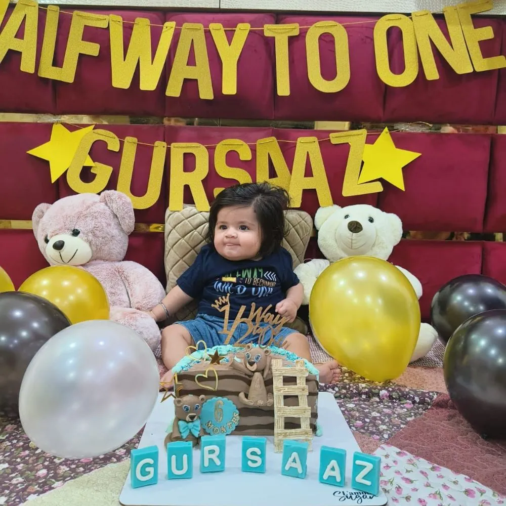 Half way to becoming Wild One T-Shirt for Babies