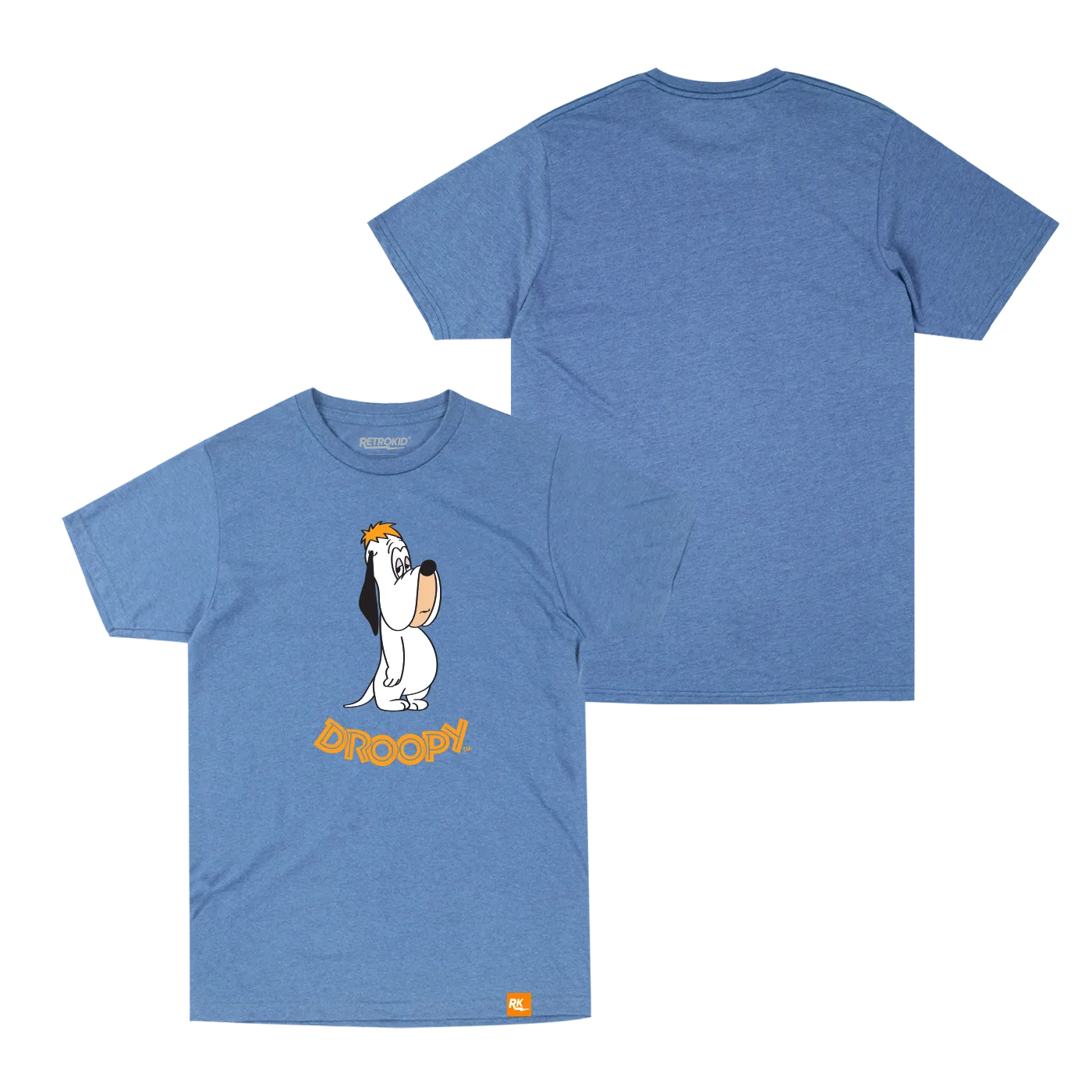 Hanna Barbera Droopy T-Shirt - Heather Royal