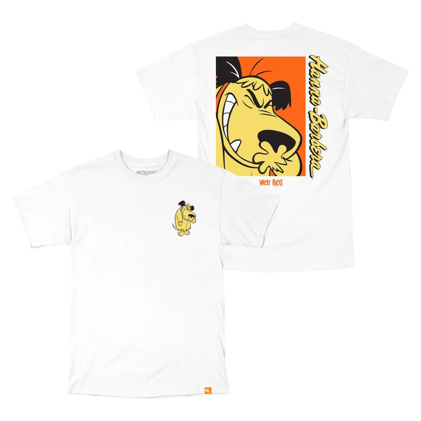 Hanna Barbera Mischievous Muttley T-Shirt - White